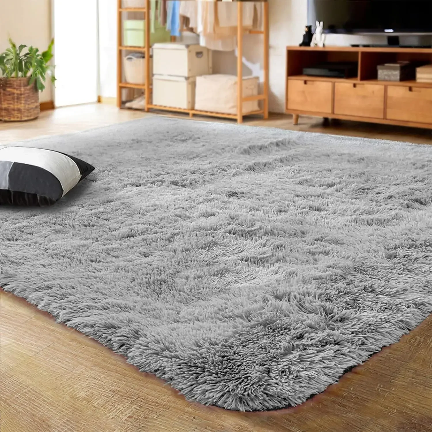 VIKAMA Ultra Soft Indoor Modern Area Rugs For Living Room Carpets for Children Bedroom Room Decor for Teen Girls Washable Rug