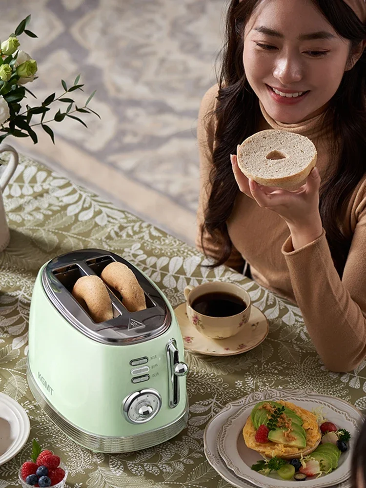 Retro toaster, sandwich breakfast machine, home spit out driver, multifunctional toaster driver