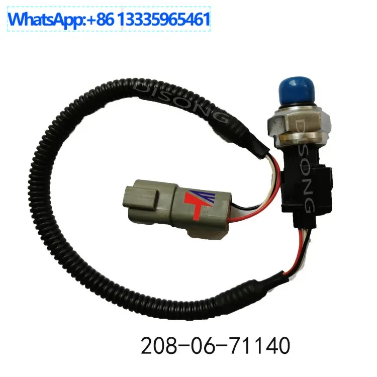 

Excavator PC400-7 electrical parts pressure sensor 208-06-7114 0