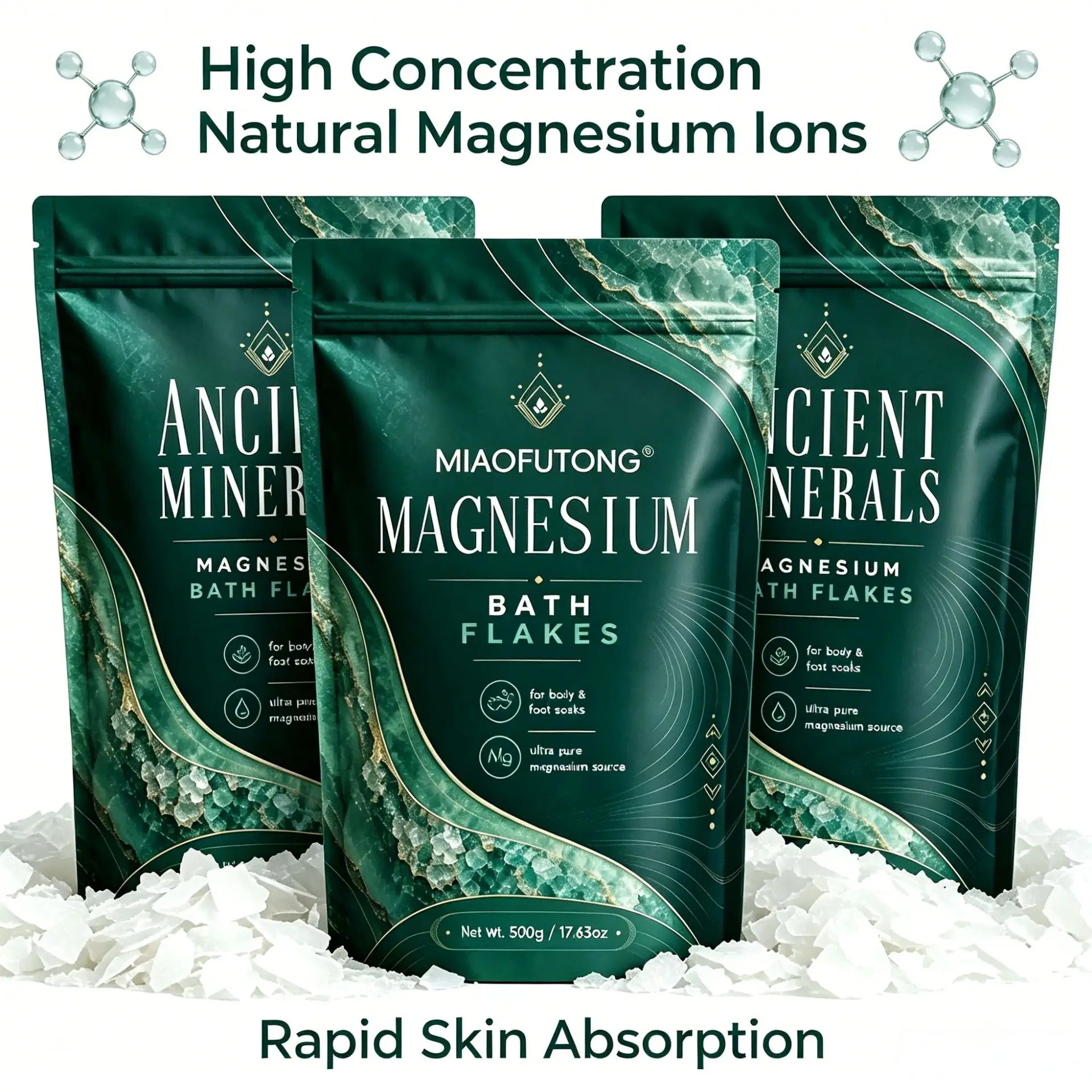 Garam Mandi Mineral Magnesium  - Bath Salts Magnesium ulasan dan harga