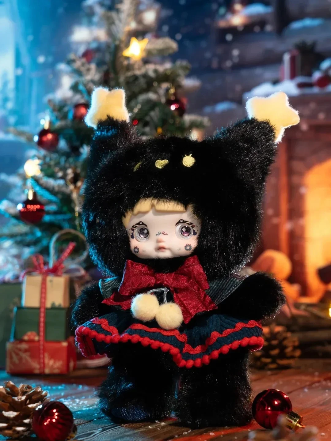 

Ограниченная серия Nommi Magical Christmas Eve Series слепая коробка Nommi виниловый плюшевый брелок сумка-сюрприз Рождественский подарок кулон игрушки