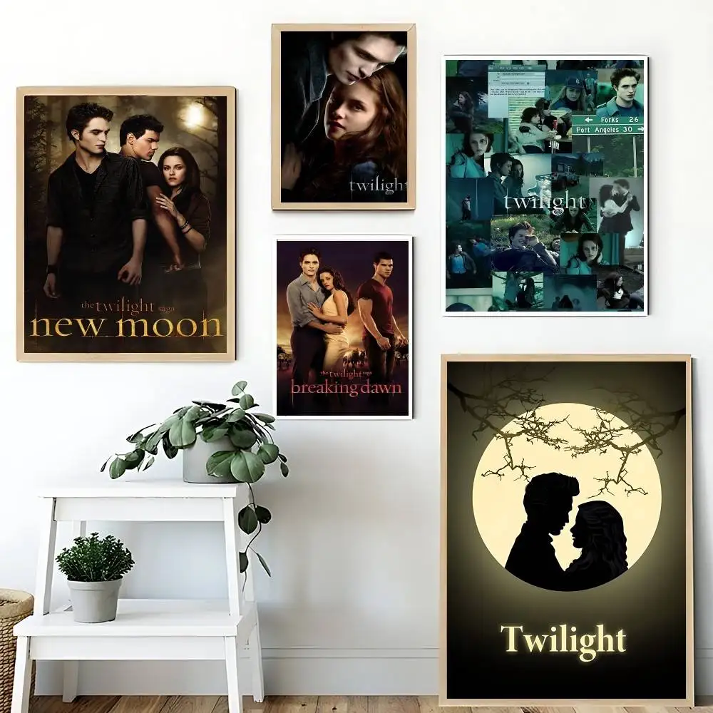 The Twilight Movie Poster High Quality Print Poster Waterproof Wall Art Movie Posters For Living Bedroom Retro Room Decor Gift view 2