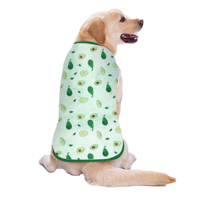 Big Dog Costume Vest Summrt Large Dog Clothes Corgi Shiba Inu Samoyed Border Collie Husky Labrador Golden Retriever Clothing