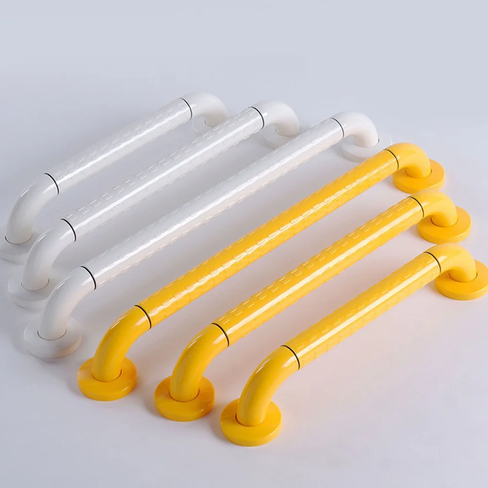 الأصفر سلامة انتزاع بار الفولاذ المقاوم للصدأ عززت عدم الانزلاق سطح 300Lb قدرة للحمام دش حوض الوصول اليد السكك الحديدية