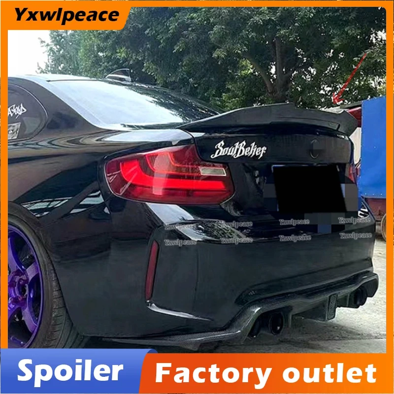 

PSM Style ABS Plastic Rear Trunk Lip spoiler Accessories For BMW 2 Series F22 F87 M2 2014-2019 M235i M240i 218i 220i 228i