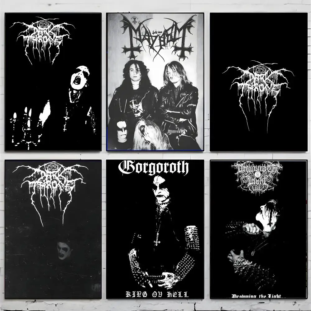 band blackmetal D-Darkthrone Poster Top-tier Indoor room Decor Art & Household Decoration Presents