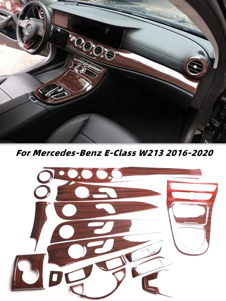تثبيت لوحة الـ Gear بتصميم خشبي لسيارة مرسيدس بنز E-Class W213 2016–2020: تجربة تجميل داخلية حقيقية