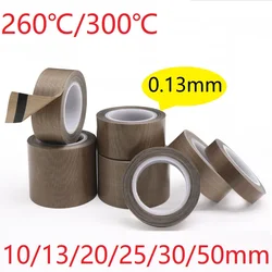 Máquina de sellado al vacío con aislamiento de tela adhesiva, cinta eléctrica de PTFE resistente a altas temperaturas, 10, 13, 20, 25, 30, 50x0,13mm, 10m