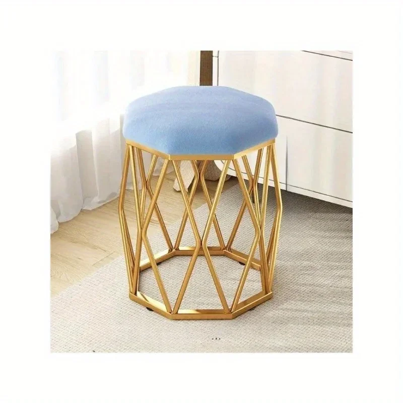 Nordic style dressing stool Modern simple manicure stool Home bedroom dressing chair Girls makeup stool