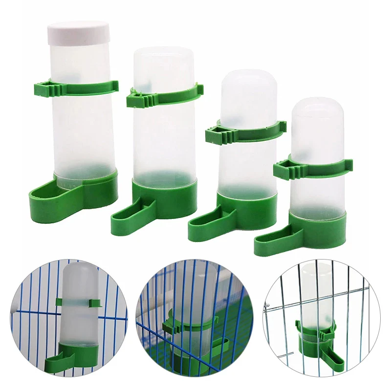 

Hot Sale 6pc Bird Water Drinker Feeder Automatic Drinking Fountain Pet Drinking Cup Bowls