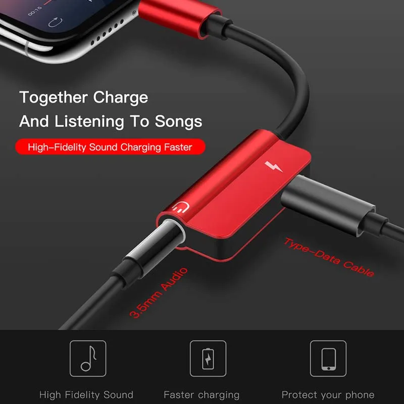 Audio Splitter Cable Sleek Design Convenient And Versatile Easy To Use Durable Construction High-quality Sound Earphone Aux 3.5