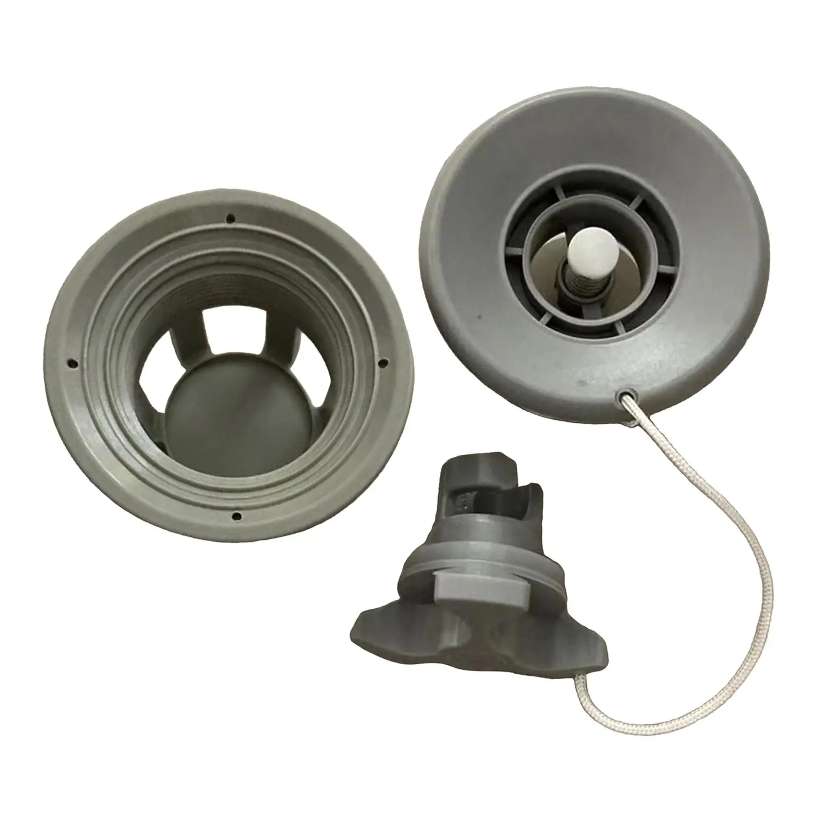 

Крышка воздушного клапана для надувной лодки, серая, из ПВХ, прочная, герметичная, с 6 отверстиями, винтовая заглушка для каяка, динги, аксессуары для лодок