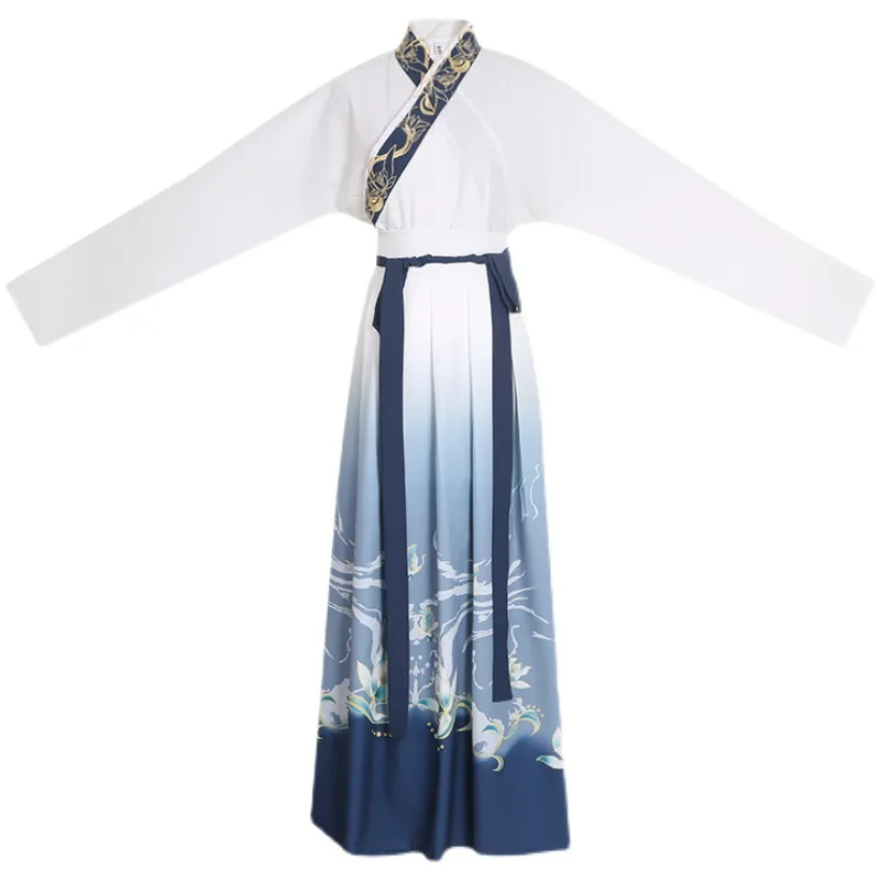 Kích Thước Lớn Truyền Thống Hanfu Đầm Người Hán Phục Trang Cặp Đôi Trung Quốc Cổ Đại Kiếm Sĩ Quần Áo Hanfu Đầm Trang Phục Hóa Trang