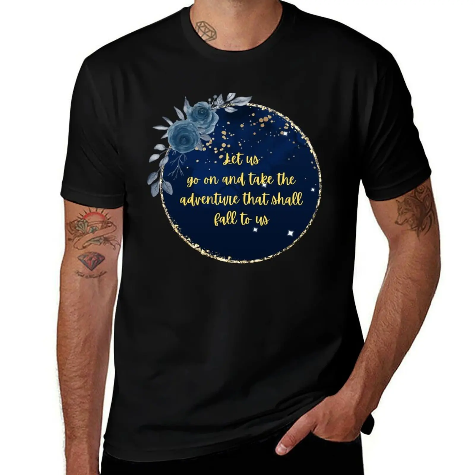 

Let us go on and take the adventure that shall fall to us -Narnia T-Shirt anime tshirt T-Shirt