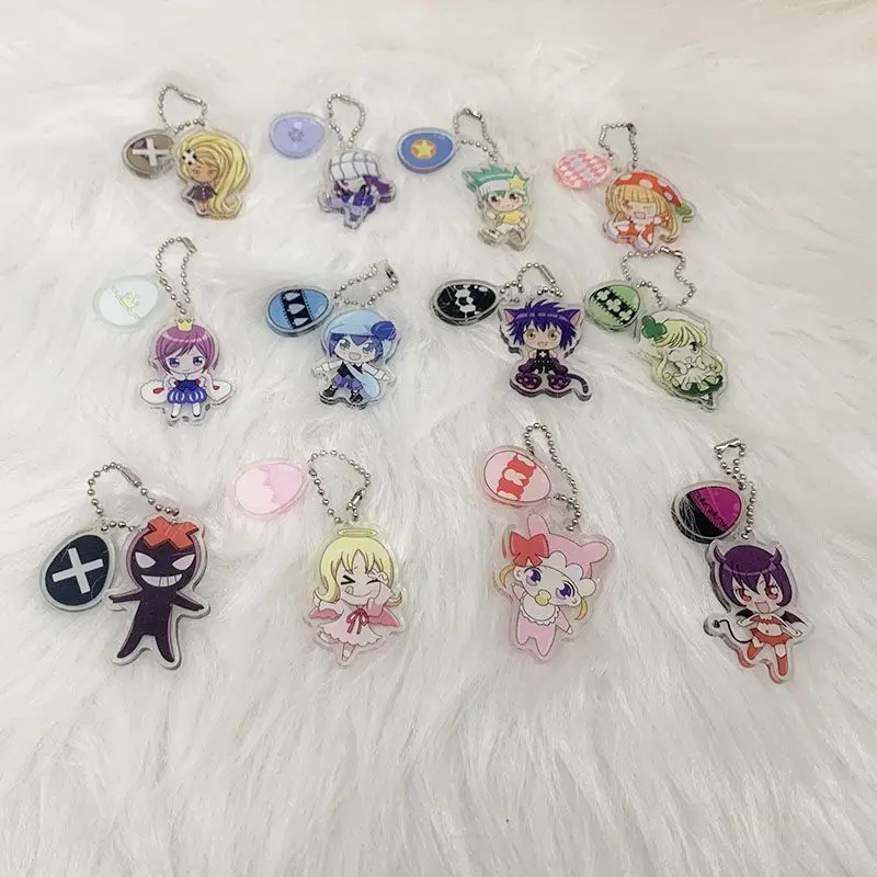Shugo Chara Anime Cartoon brelok akrylowy brelok plecak studencki wisiorek dekoracje zbieraj dekoracje prezent urodzinowy dla dziewczynek