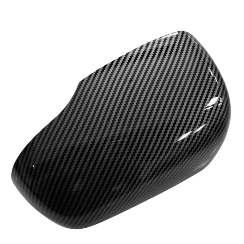 

A03Z-Car Side Rearview Mirror Cover Carbon Fiber Door Mirror Shell For Kia Picanto 2012-2017 Car Accessories