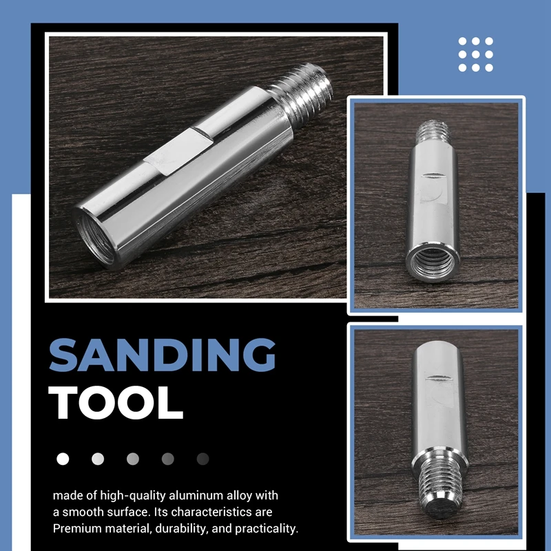 125 آلة تلميع زاوية طاحونة تمديد قضيب M14 محول قضيب تلميع أداة تلميع الجمال