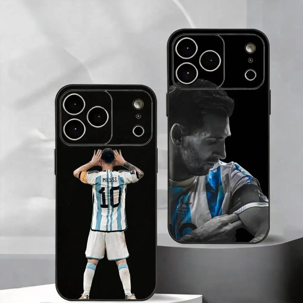 GOAT Lionel Messi Ultrathin TPU Printed iPhone Case For iPhone 11/12/13/14/15/16/17 Plus, Pro, Pro Max & Air