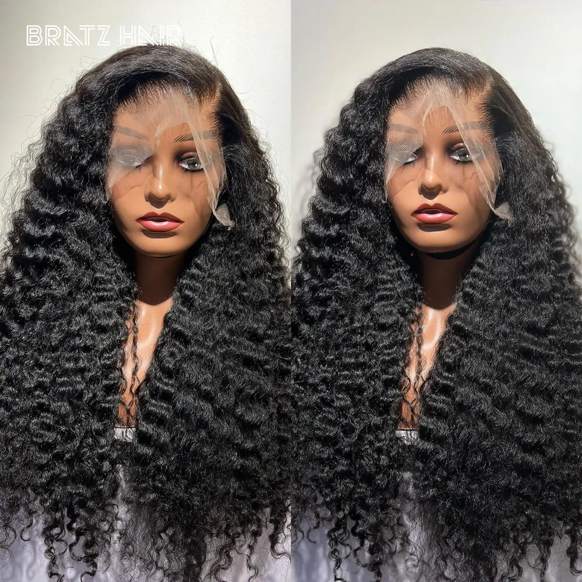 

350 Density Thick Human Hair Wig 13x6 13x4 Water Deep Wave Lace Frontal Wig Pre Plucked 4x4 5x5 Lace Curly Wigs for Black Women