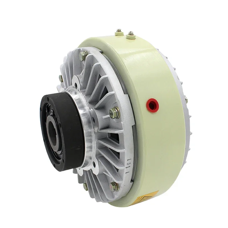 Double shaft clutch 0.6kg-40kg electromagnetic powder clutch 24V tension controller hollow shaft clutch 6Nm-50Nm