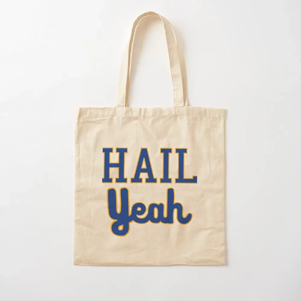 Hail Yeah Script Panthers Tote Bag female bag eco pack shoping bag