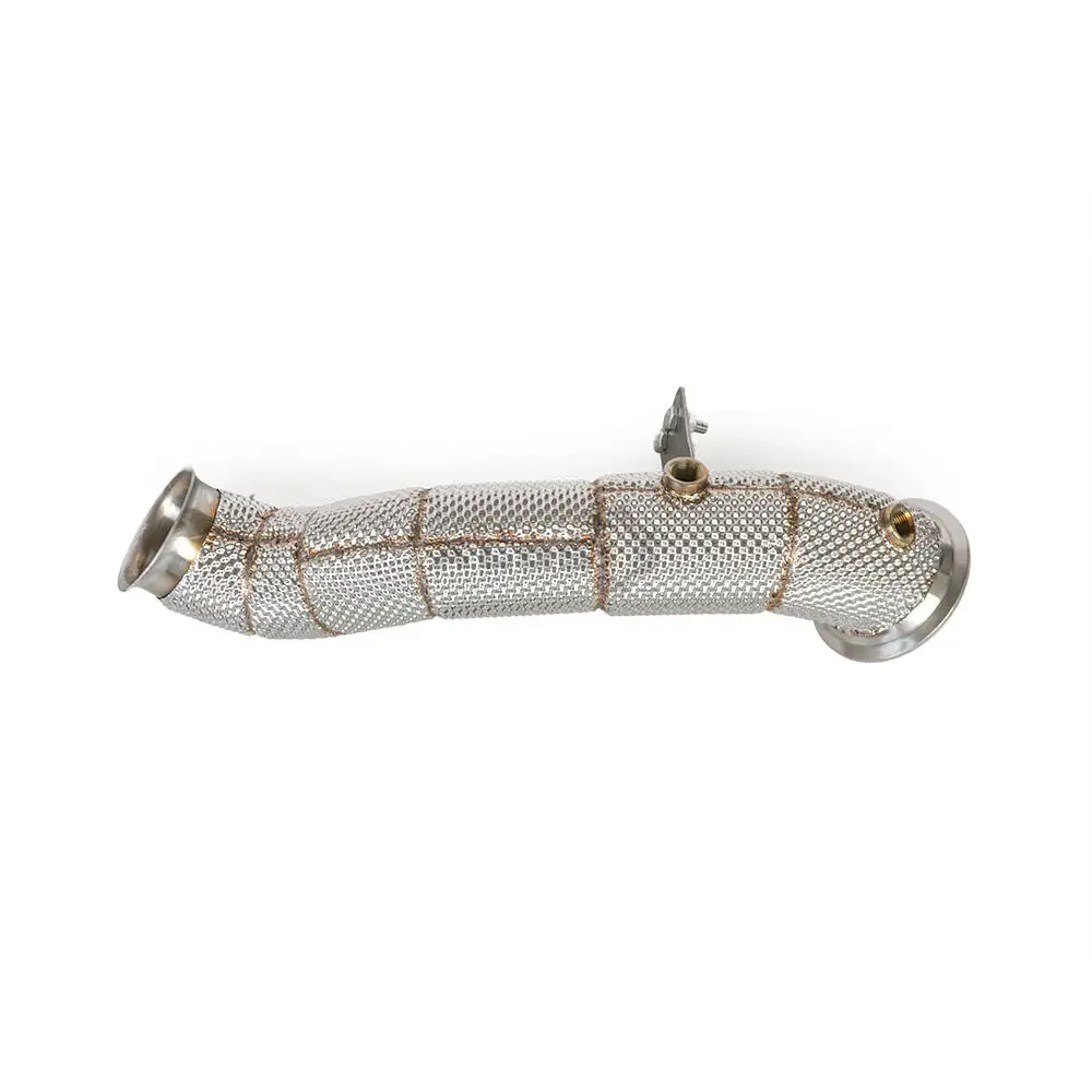 

For Mercedes Benz C200 2.0T W205 2014-2018 Downpipe Exhaust Pipe System High Performance Exhaust Downpipe Straight Down Pipe