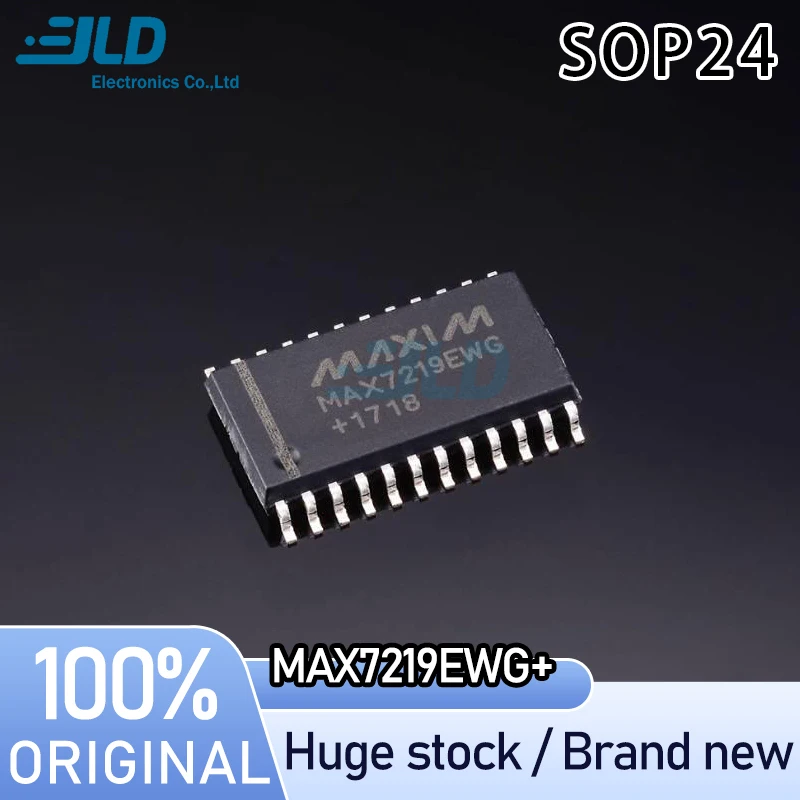 

(5-20piece) 100% New MAX7219EWG+ SOP24 Chipset Professional one-stop ordering Adequate stock Chip Electronics
