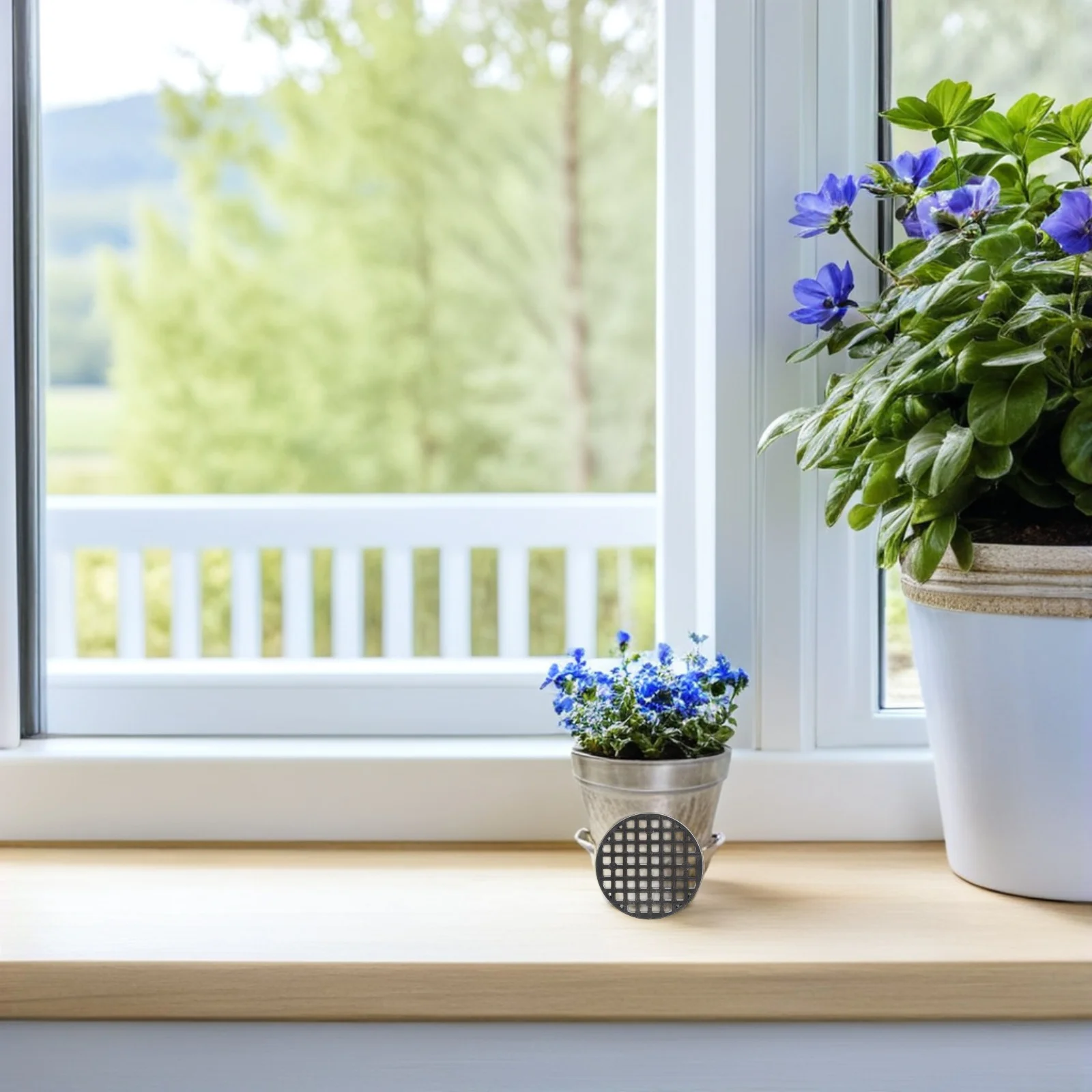 

200Pcs Flower Pot Hole Mesh Pads Round Pot Drainage Covers Prevent Soil Loss Reusable Bonsai Bottom Grid Mat Gardening Planter