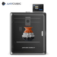 Anycubic Kobra S1 3D Printer 600mm/s Fast Speed Printing with CoreXY Structure Built-in AI Monitoring Size 250*250*250mm