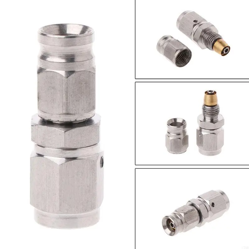 

U75E Car -3 AN3 JIC Straight STAINLESS STEEL PTFE Brake Clutch Hose Fitting