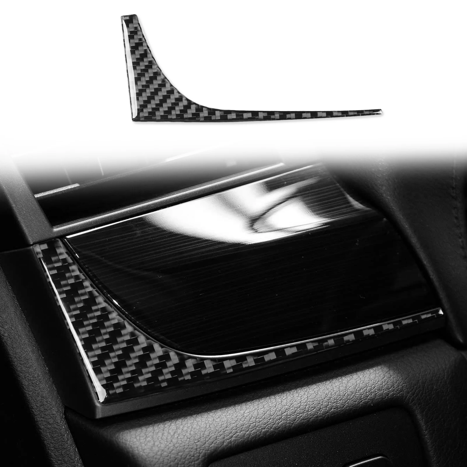 Carbon Fiber Sticker For Lexus GS 350 300 450h L10 2012 2013 2014 2015 2016 2017 2018 2019 2020 Driver’s Side Trim Decal Gift 4