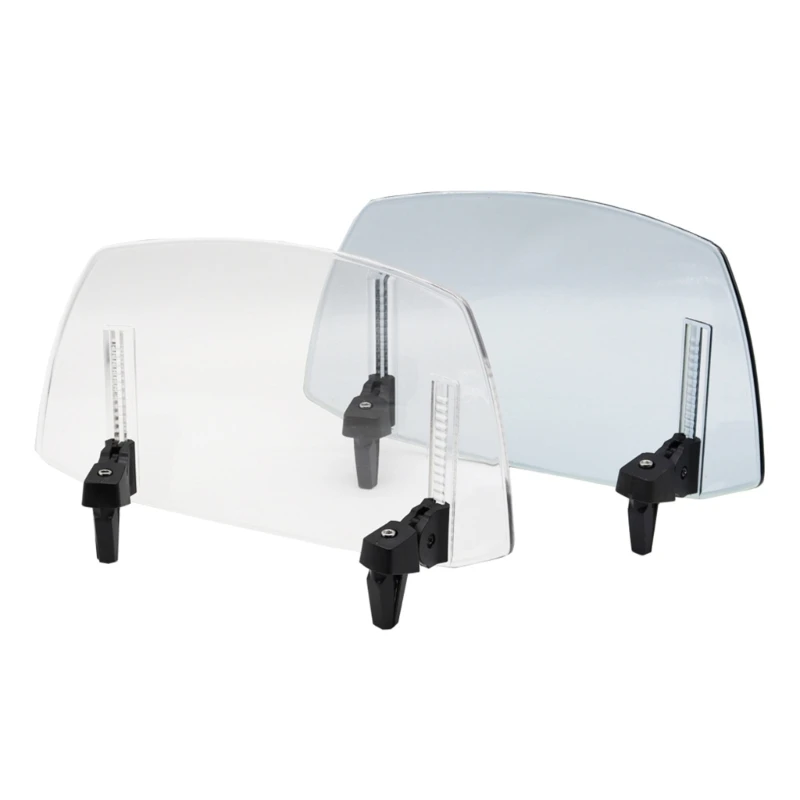 

Motorcycle Windshield Spoiler Air Deflector Improve Comfort & Safety Durable