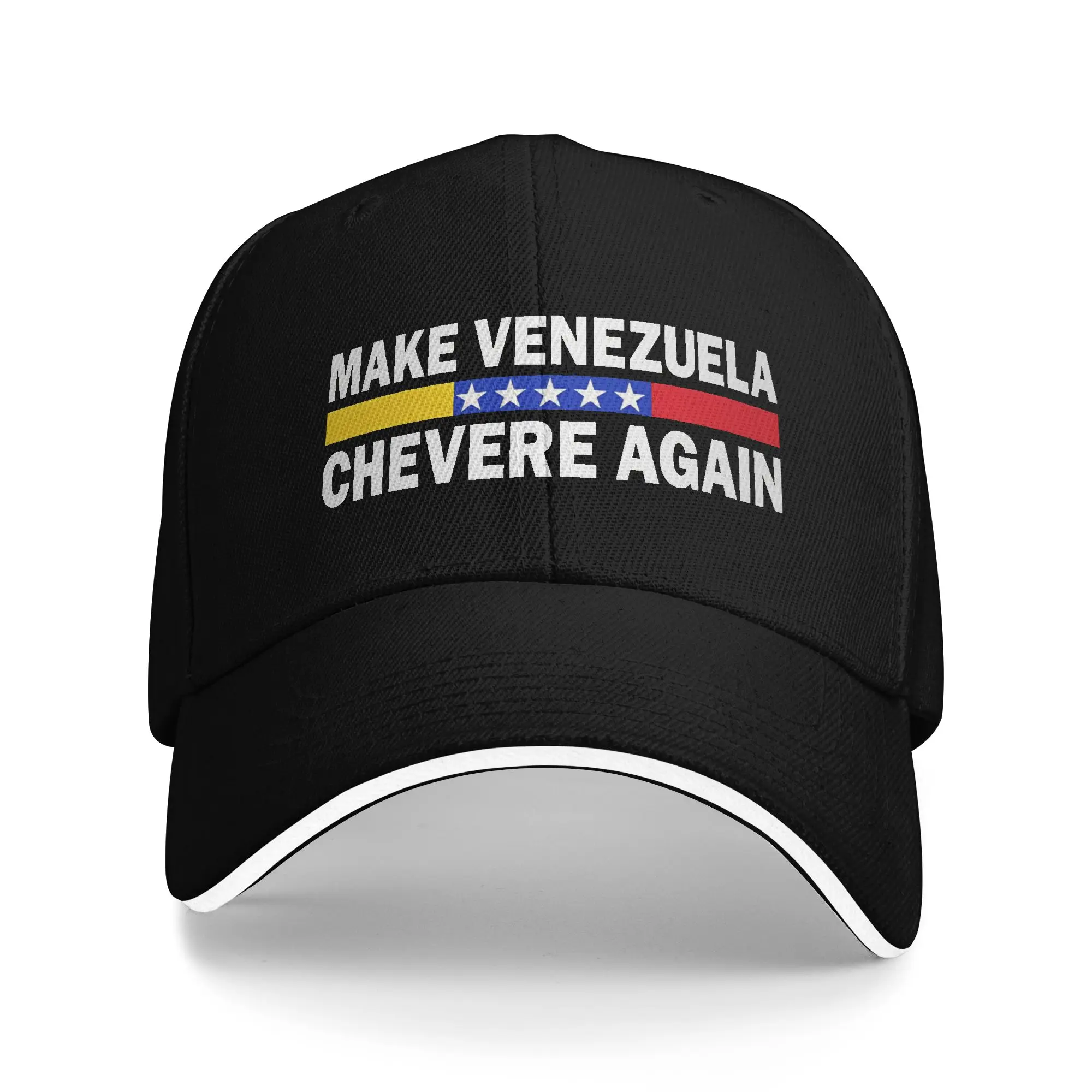 Summer Make Venezuela Chevere Again On Venezuela Flag Heritage Baseball Cap  Outdoor Gym Men Women Wholesale Baseball Caps