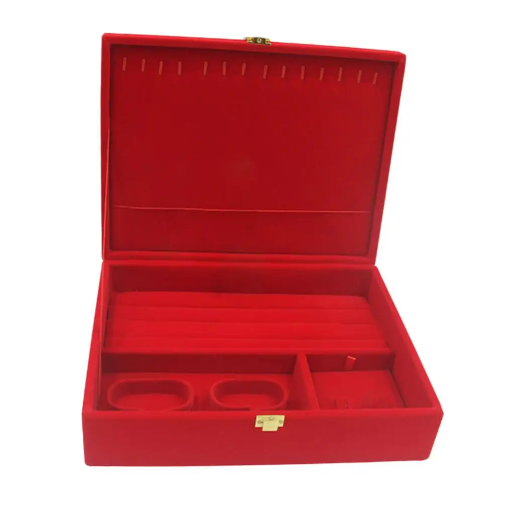 

Chinese Style Jewelry Tray Gift Box Jewelry Necklace Rings Organizer