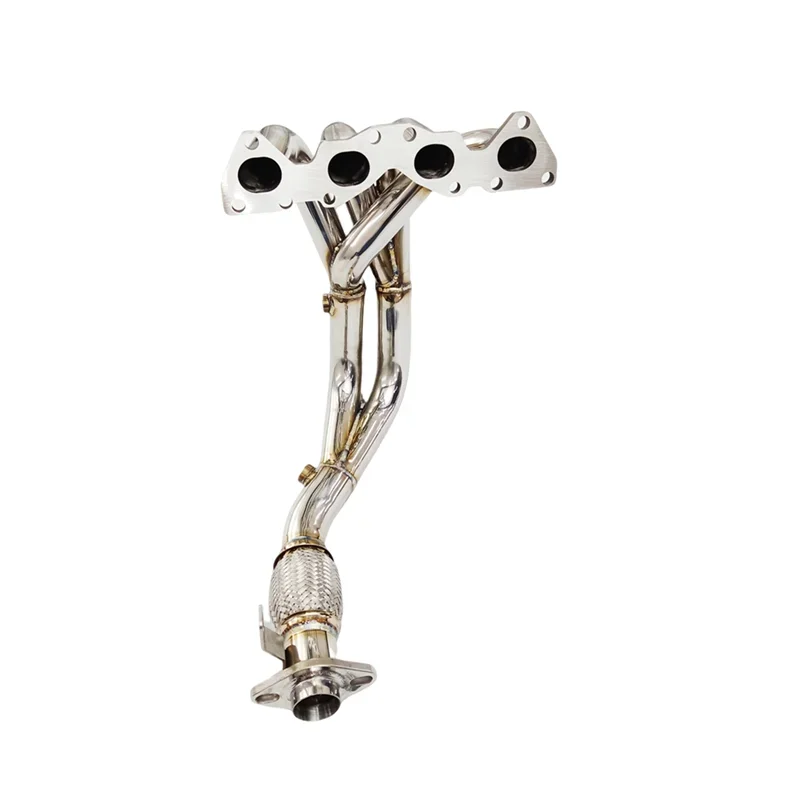 High flow For Peugeot 206 1.6L 4-2-1Car Accessories stainless steel head section exhaust system no cat downpipe Exhaust manifold