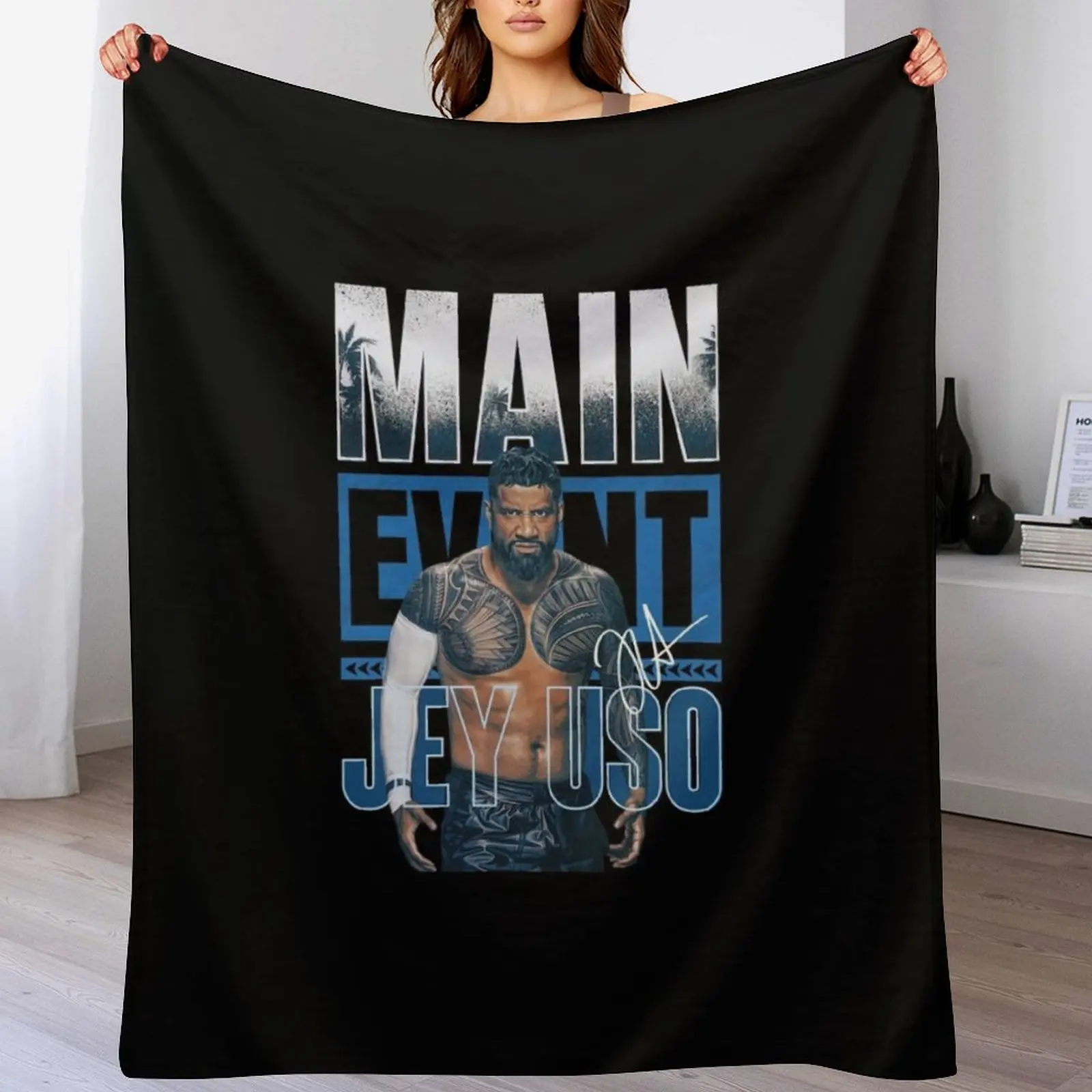 

Main Event Wrestler Throw Blanket Fashion Sofas Thins Moving for winter Blankets
