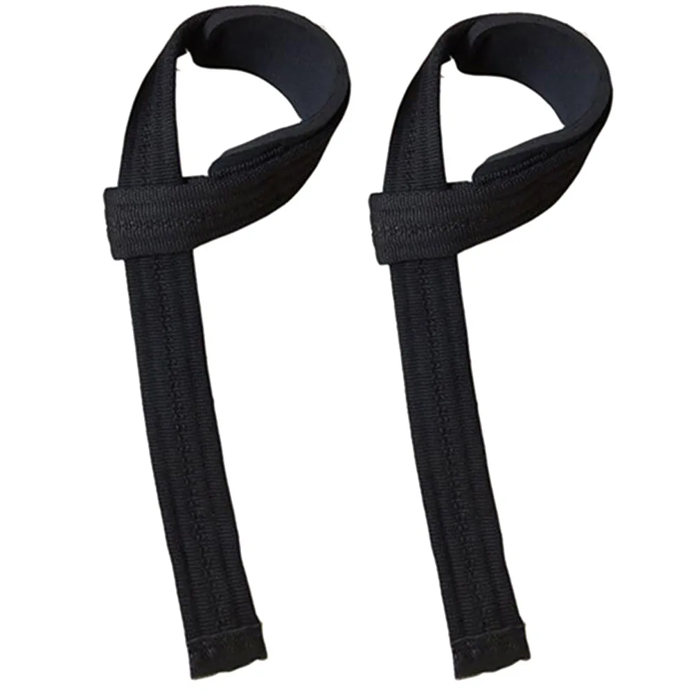 

Weightlifting Straps Fitness Wrist Wrap Gym Exercise Tool Training Equipment Durable Cotton Pads Compact Size Bodybuilding
