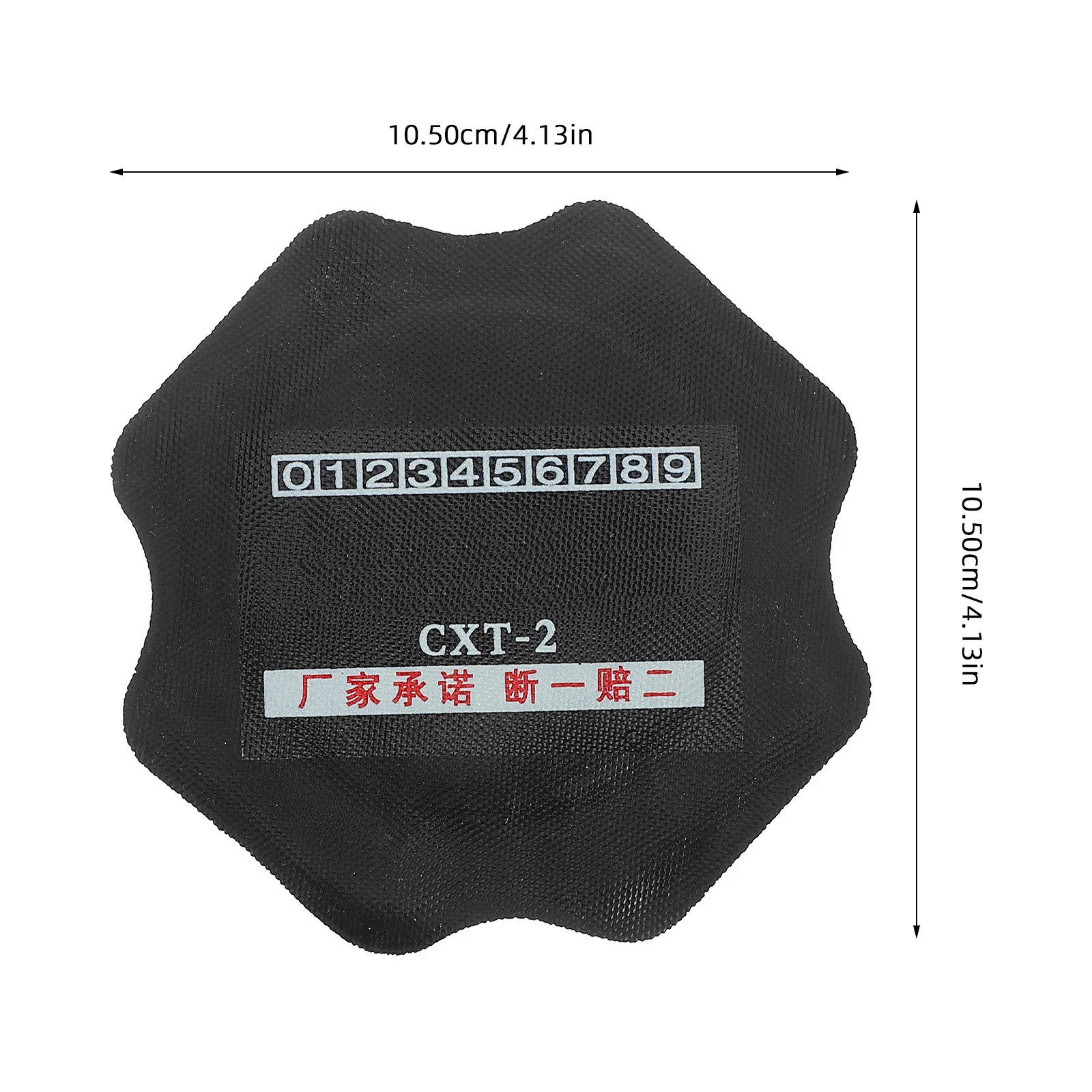 10 pezzi kit toppe per pneumatici per auto toppe di riparazione resistenti per camion moto pellicola di riparazione pneumatici toppe per auto toppe regolari per pneumatici