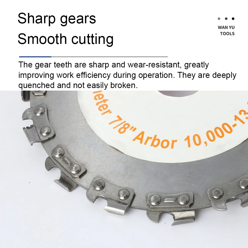 Angle Grinder Chain Saw Blade 100 Type Angle Grinder Woodworking Cutting Blade High-precision Universal Electric Chain Saw Blade