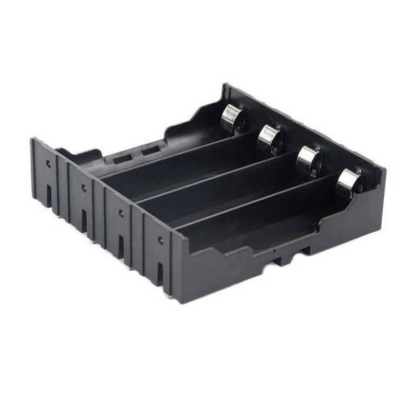 40Pcs Battery Holder Box Case Black For 4X 13.7V 18650 Battery