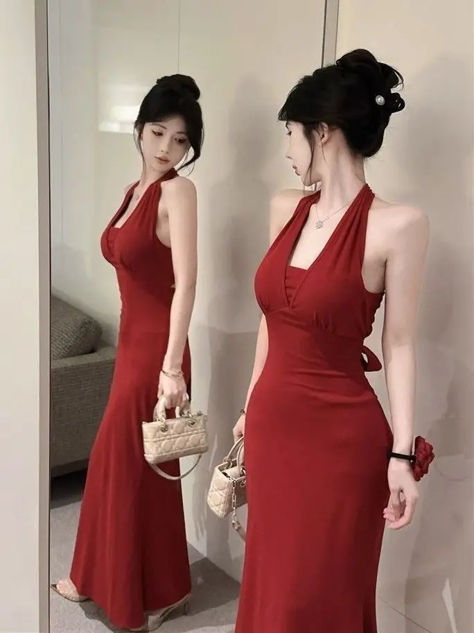 Vestidos femininos de verão cupro listrado vertical amarrado em camadas faixas cabidas vestidos de verão resort mori pastoral artístico commute