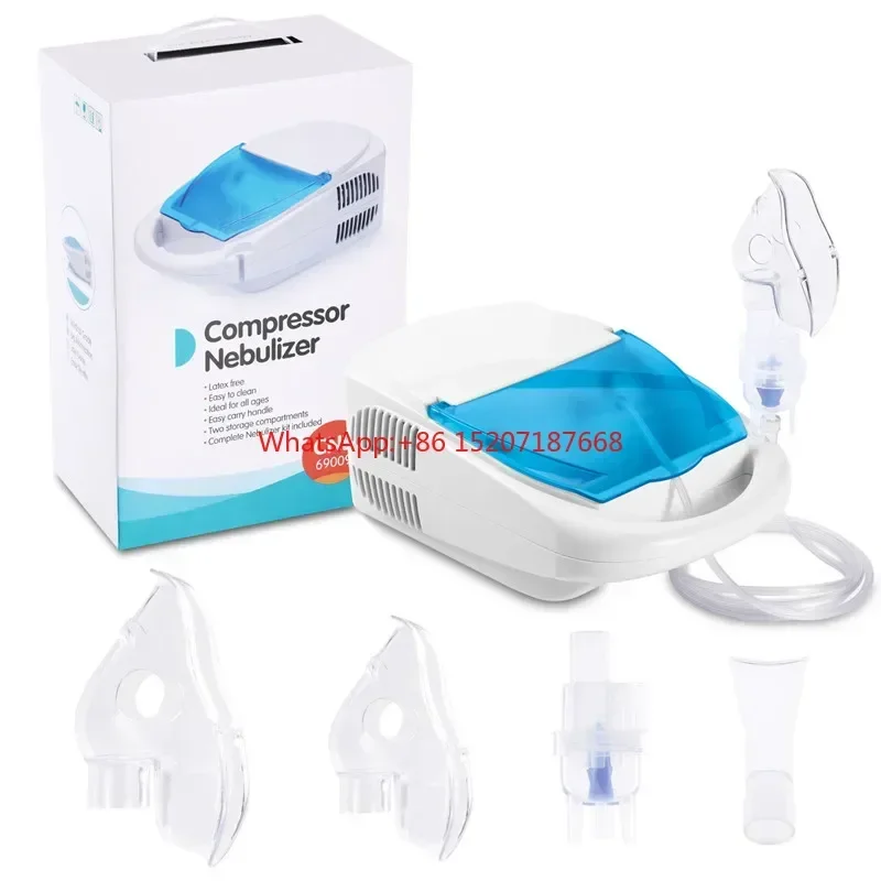 Hospital and home use ce nebulizer machine healthcare equipment piston nebulizer with standard accessories