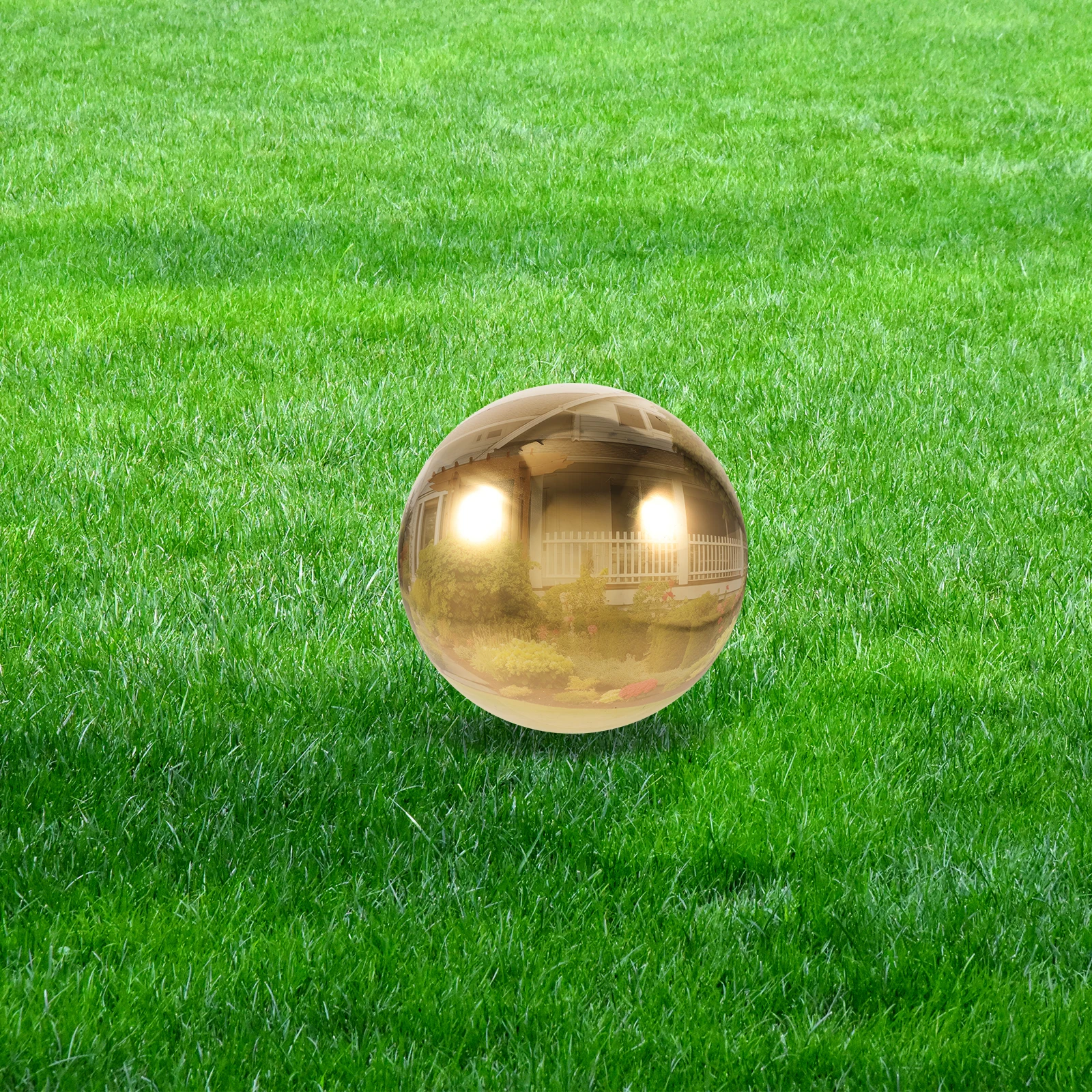 

250MM Golden Mirror Hollow Ball Shiny Reflective Globe Stainless Steel Decor Garden Spheres Outdoor Baby Room Kitchen Bedroom