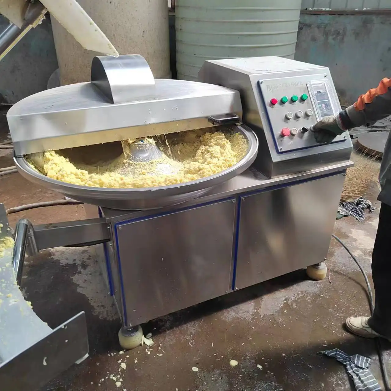 

Multifunctional Automatic Chopper Mixer Grinder for Vegetables Fruits & Meat with Motor Pump & Bearing Core Components