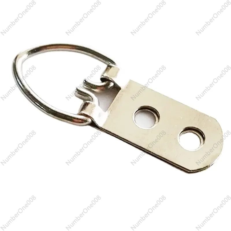 

D-ring 2-hole hardware 709 thick line two-hole large accessories accessories for photo frame hardware cock ring hook