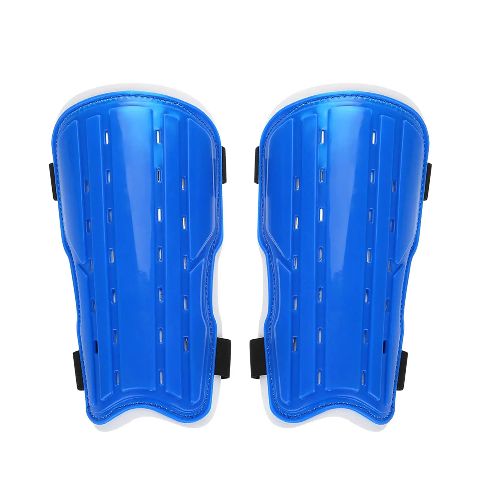 1Pair Soccer Shin Guards for Adults Kids Teenagers, Adjustable Straps, Padded Knee Protectors, Football Sports Gear