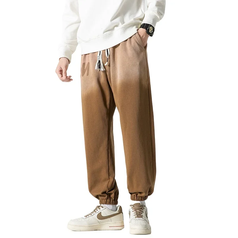 New Arrival Gradient Joggers Men 2024 New Spring Casual Ankle Sports Mens Clothing Fashion Men's Oversized Pants