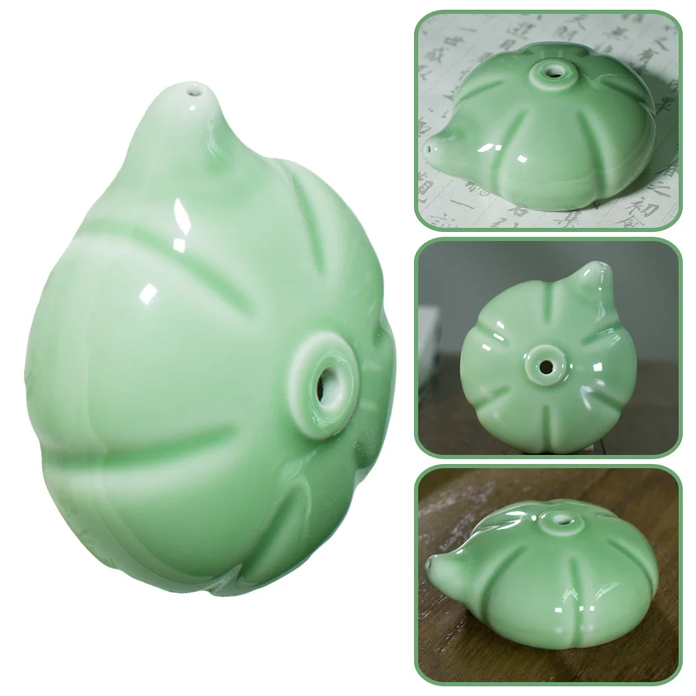 

Pottery Water Pots Ink Container Dropper Calligraphy Droppers Pumpkin Shaped Inkwells
