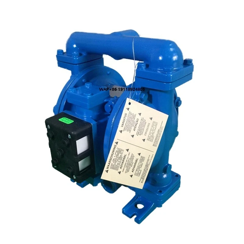 

Насос с резиновой диафрагмой из алюминиевого сплава 1 дюйм | Пневматический насос AODD для промышленной перекачки жидкостей