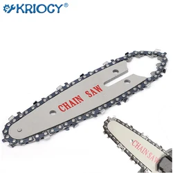 4/6/8 inch 1/4''P Chain Guide Electric Chainsaw Chains and Guide Used For Logging And Pruning